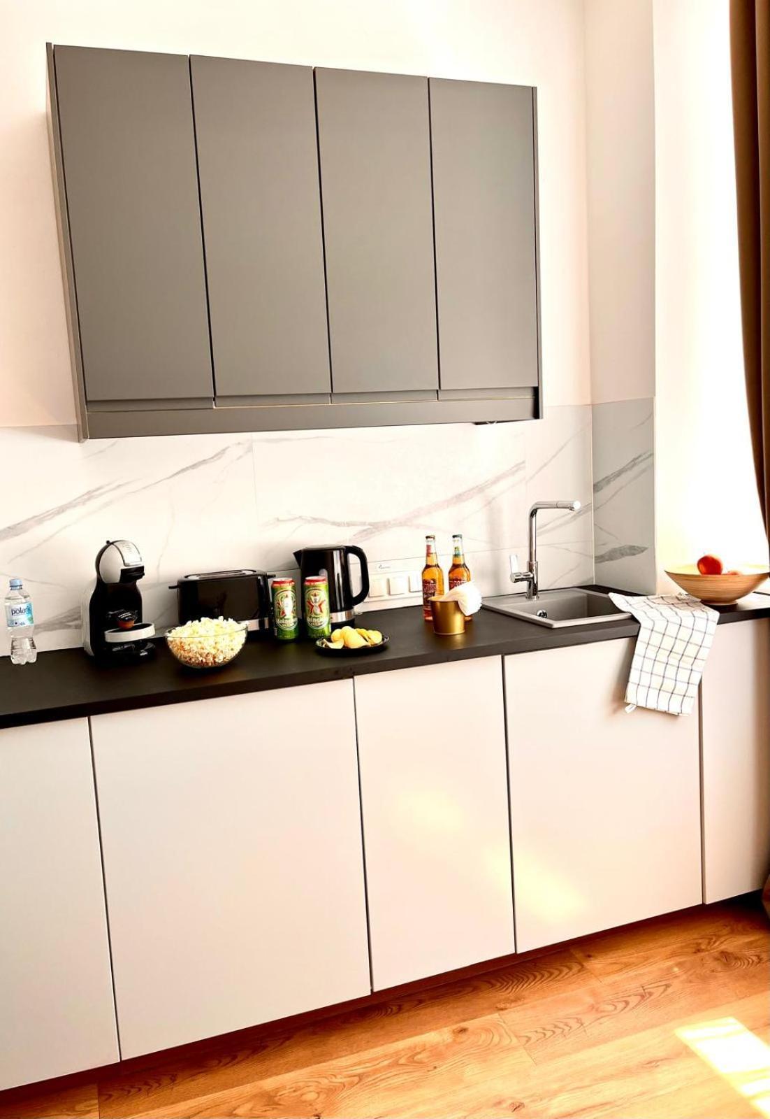 Super 1 Bed Room Condo In Warszawa Center Exterior foto